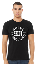 Nueve Cero Uno — Signature Logo Tee Black