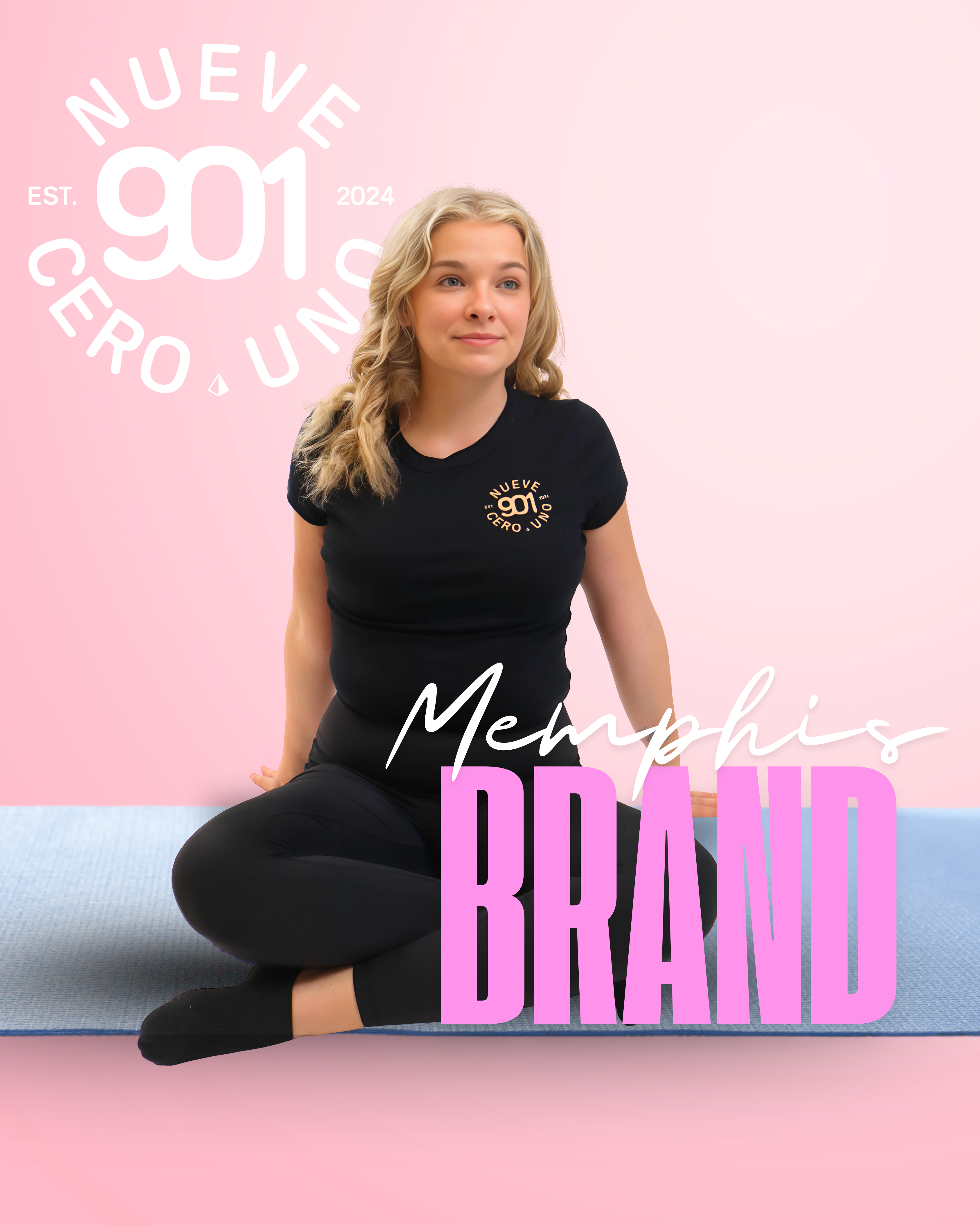 Black Tee- Small Logo Lux Gold